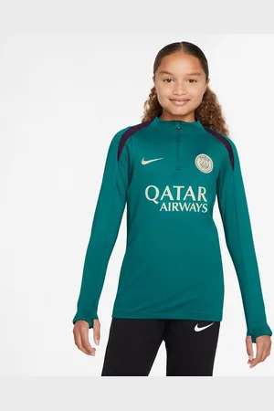 Nike Paris Saint-Germain Træningstrøje Dri-FIT Strike Drill - Grøn/Bordeaux/Orange Børn