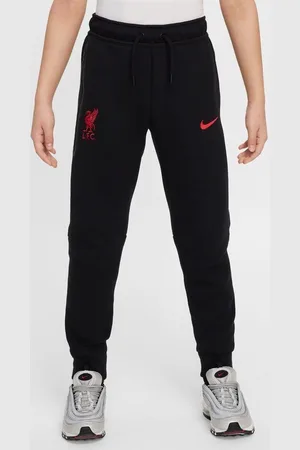 Nike Liverpool Sweatpants NSW Tech Fleece - Sort/Rød Børn