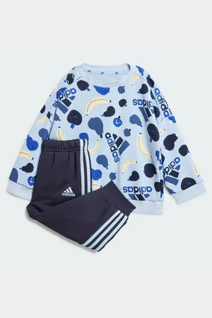 adidas Essentials Allover Print Kids joggingsæt