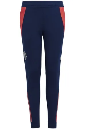 adidas Manchester United Træningsbukser Tiro 24 - Navy/Rød Børn