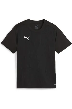 PUMA Trænings T-Shirt teamFINAL - Sort Børn