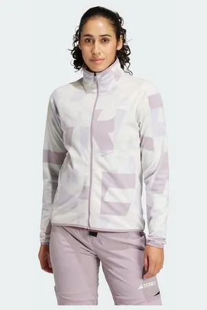 adidas Terrex Multi Printed Full-Zip Fleece Jacket