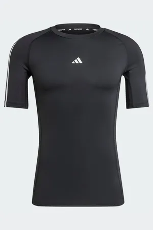 adidas Techfit Compression Training 3-Stripes T-shirt