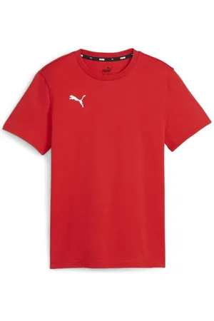 PUMA T-Shirt teamGOAL Casuals - Rød/Hvid Børn
