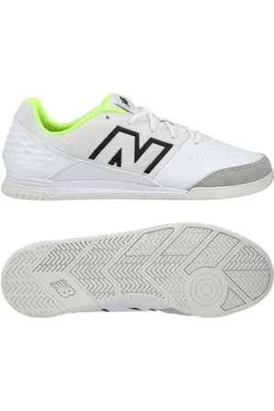 New Balance Audazo V6 Command IN - Hvid/Neon Børn