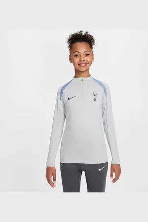 Nike Tottenham Træningstrøje Dri-FIT Strike Drill - Grå/Turkis/Grå Børn