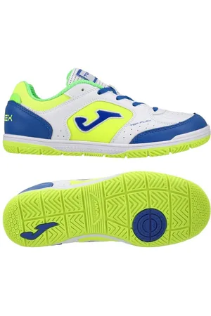 Joma Top Flex IN - Hvid/Blå/Gul Børn