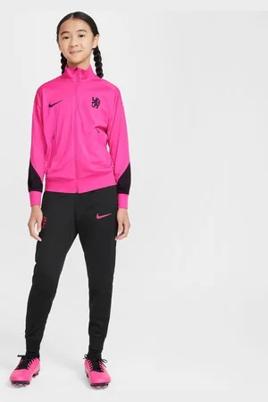 Nike Chelsea Træningsdragt Dri-FIT Strike 3. - Pink/Sort Børn