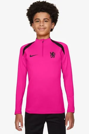 Nike Chelsea Træningstrøje Dri-FIT Strike Drill 3. - Pink/Sort Børn