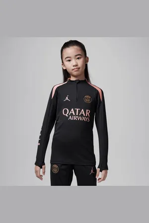 Nike Paris Saint-Germain Træningstrøje Dri-FIT Strike Drill 3. - Sort/Pink Børn