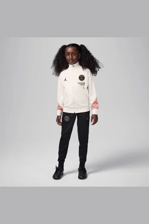 Nike Paris Saint-Germain Træningsdragt Dri-FIT Strike 3. - Hvid/Pink/Sort Børn
