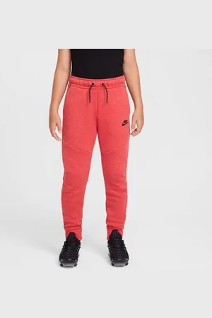 Nike Sweatpants NSW Tech Fleece 24 - Rød/Sort Børn