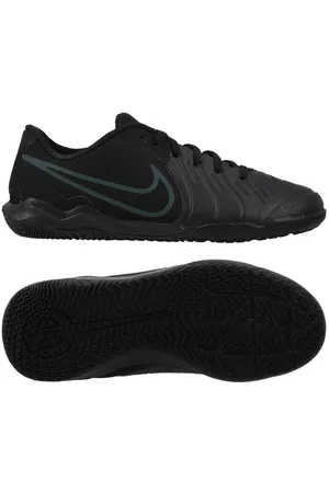 Nike Tiempo Legend 10 Academy IC Shadow - Sort/Grøn Børn