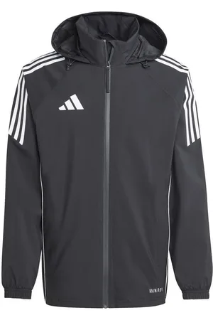 adidas Regnjakke Tiro 24 - Sort/Hvid