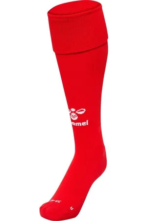 Hummel Fodboldsokker Essential - Rød/Hvid