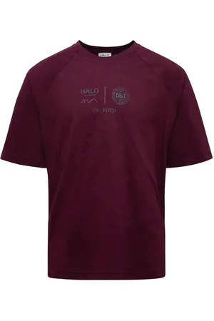 Black Halo T-Shirt Boxy x DBU - Bordeaux
