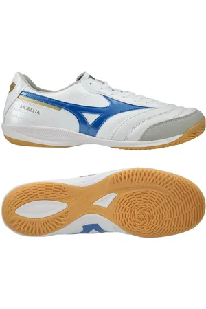 Mizuno Morelia Sala Elite IN Mugen - Hvid/Blå/Guld
