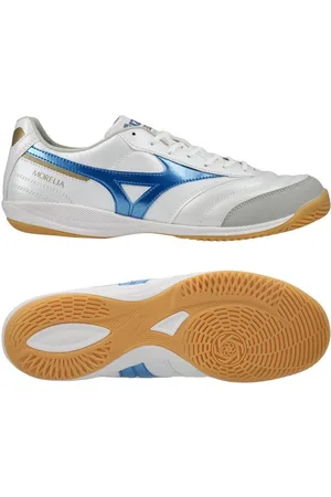 Mizuno Morelia Sala Pro IN Mugen - Hvid/Blå/Guld