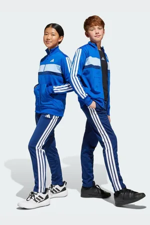 adidas Seasonal Essentials Tiberio 3-Stripes Tricot Kids træningsdragt