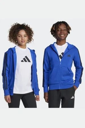 adidas Essentials Full-Zip Kids hættetrøje