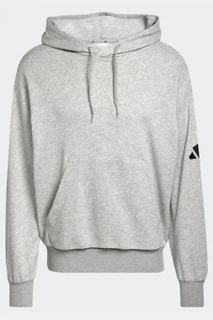 adidas Essentials Loose-Fit 3 Bar Logo French Terry hættetrøje