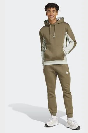 adidas Sportswear Fleece Colorblock Hooded Tracksuit