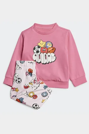 adidas Seasonal Essentials Fun Track Suit Set Kids