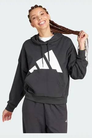 adidas Essentials Big Logo French Terry Loose Hoodie