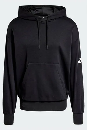 adidas Essentials Loose-Fit 3 Bar Logo French Terry hættetrøje