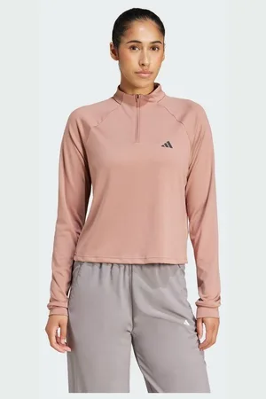 adidas Train Essentials Minimal Branding 1/4-Zip Cover Up overdel
