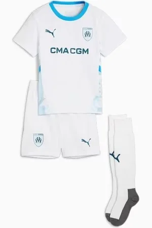 PUMA Marseille Hjemmebanetrøje 2024/25 Mini-Kit Børn