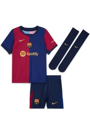 Nike Barcelona Hjemmebanetrøje 2024/25 Mini-Kit Børn