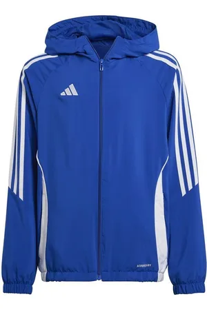 adidas Windbreaker Tiro 24 - Blå/Hvid Børn