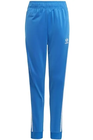 adidas Træningsbukser Adicolor SST - Blå/Hvid Børn