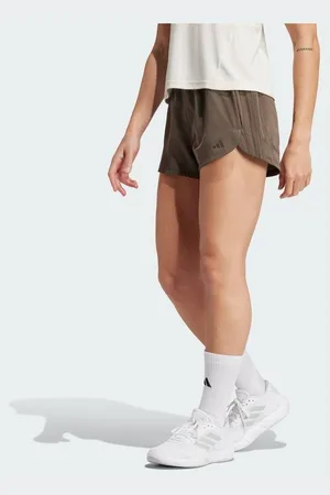 adidas Pacer Training 3-Stripes Woven High-Rise shorts