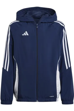 adidas Windbreaker Tiro 24 - Mørkeblå/Hvid Børn