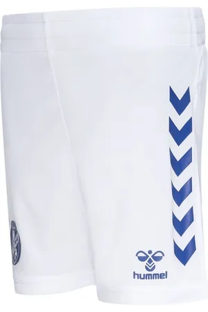 Hummel Fremad Amager Hjemmebaneshorts 2023/24 Børn - Hvid/Blå