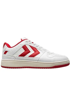 Hummel Sneaker ST. Power Play RT - Hvid/Rød
