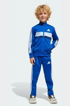 adidas Seasonal Essentials Tiberio 3-Stripes Tricot Kids træningsdragt