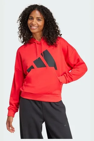 adidas Essentials Big Logo French Terry Loose Hoodie