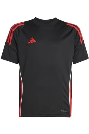 adidas Trænings T-Shirt Tiro 24 - Sort/Rød Børn
