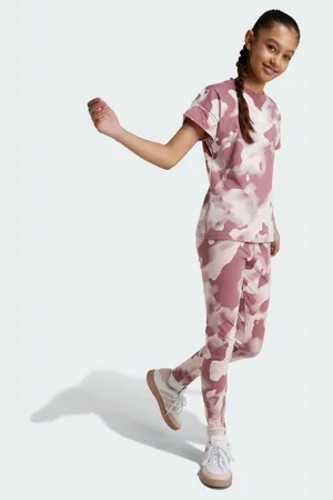 adidas Future Icons Camo Print 7/8 Kids tights