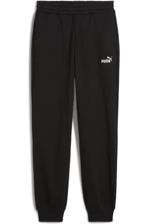 PUMA ESS Small No. 1 Logo Comfort High-Waist Sweatpants FL cl Black