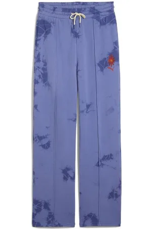 PUMA WARDROBE ESS FLORAL PACK Straight Fit Jogginghose mit Waschung