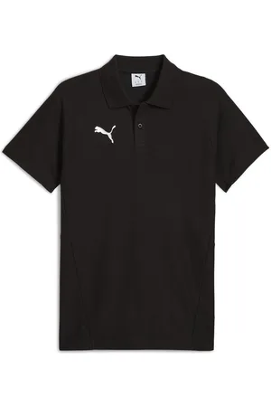 PUMA Polo teamEVOSTRIPE - Sort/Sølv/Hvid