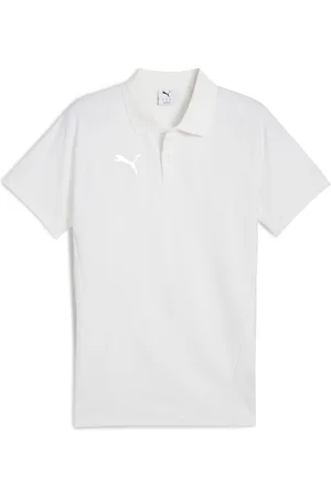 PUMA Polo teamEVOSTRIPE - Hvid/Sølv/Grå