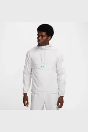 Nike Anorak Repel Academy + - Hvid/Turkis