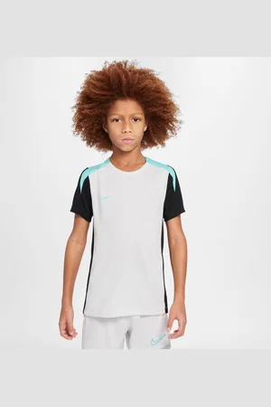 Nike Trænings T-Shirt Dri-FIT Strike - Hvid/Sort/Turkis Børn