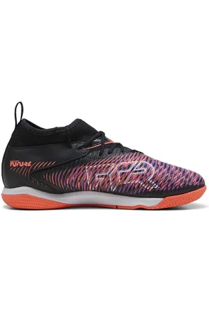 PUMA Future 8 Match + Mid IT Unlimited - Sort/Hvid/Rød Børn