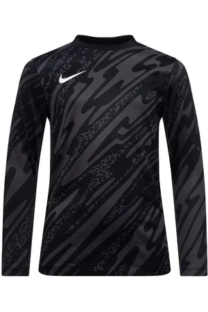 Nike Målmandstrøje Dri-FIT Gardien V L/Æ - Grå/Sort/Hvid Børn